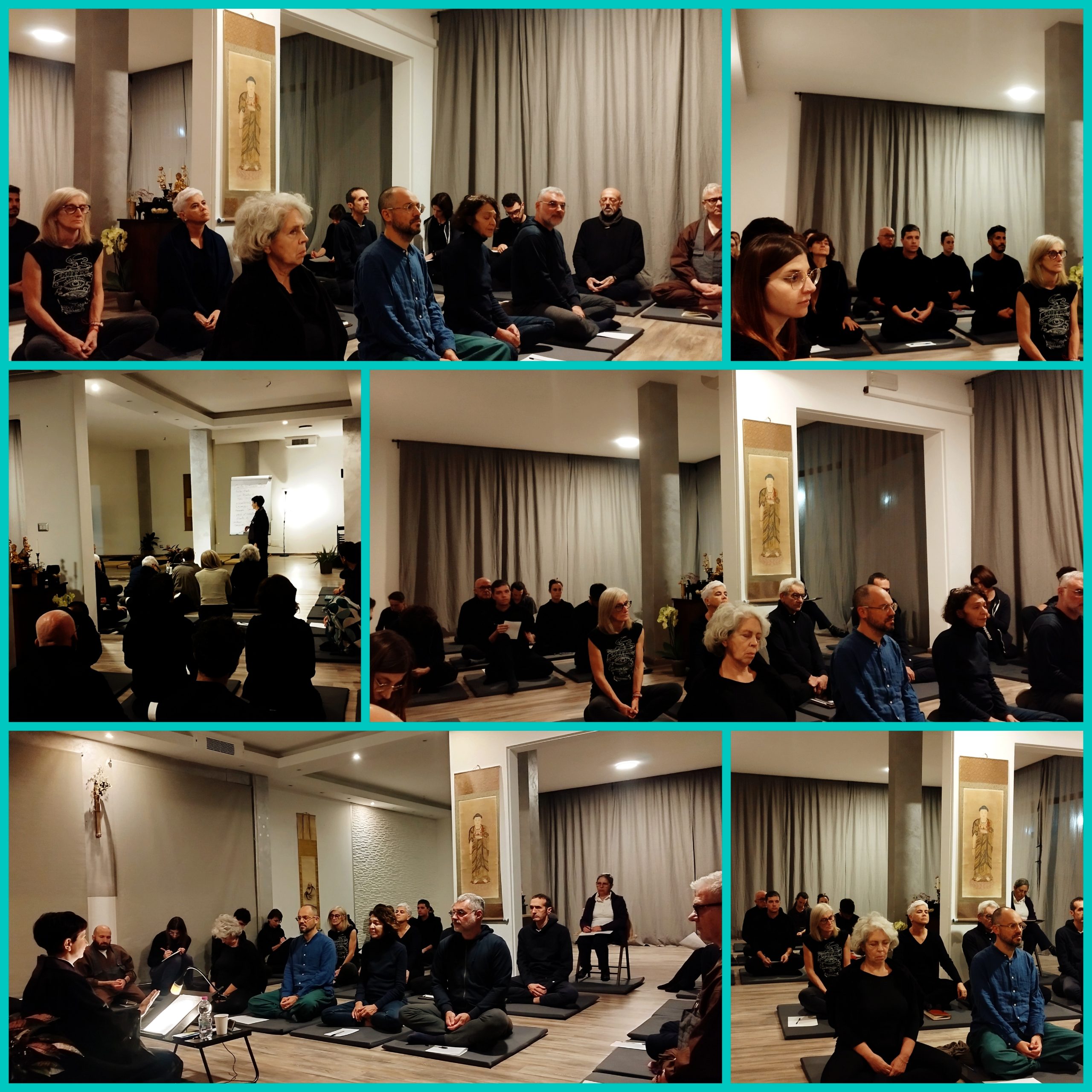 praticanti zen - meditazione zen - tempio zen unsui a pesaro